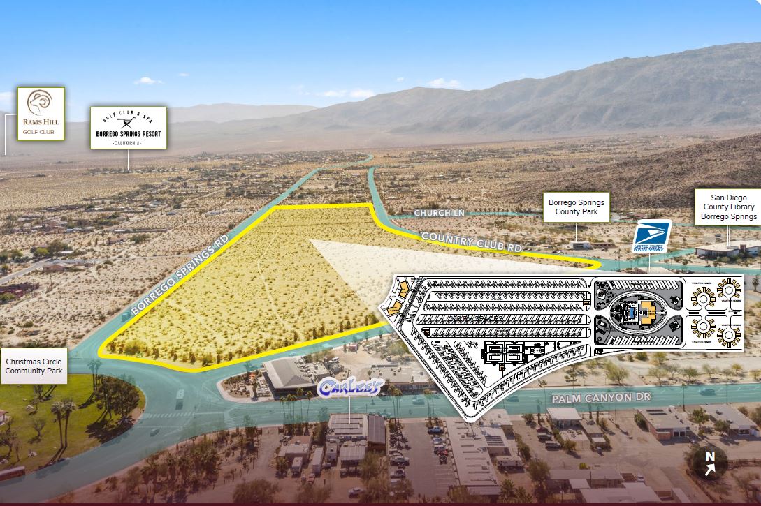 Potential RV Resort in the Heart of Borrego Springs