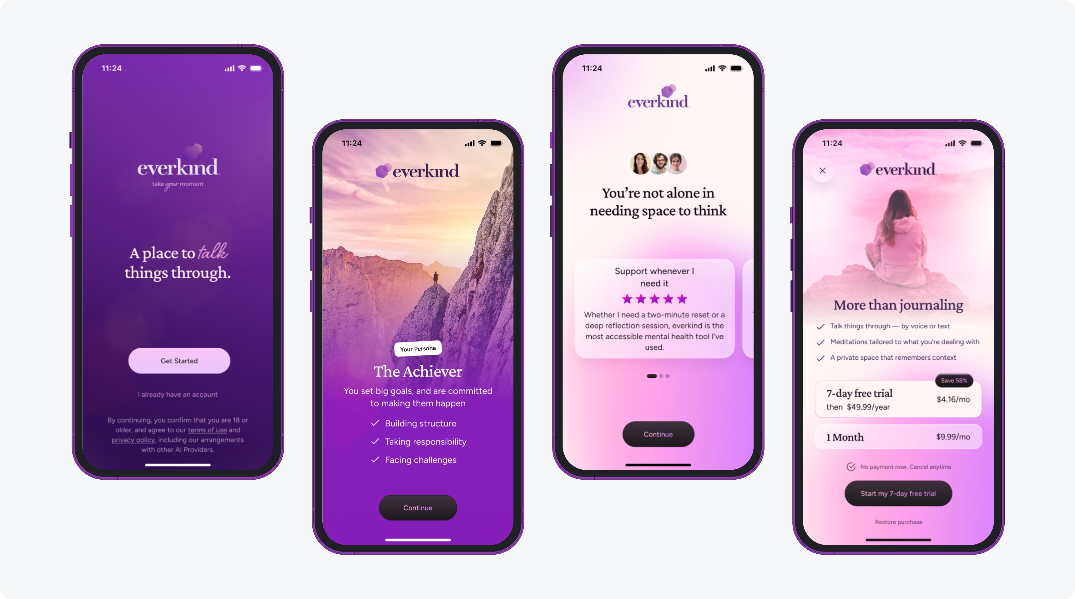 everkind app screenshots