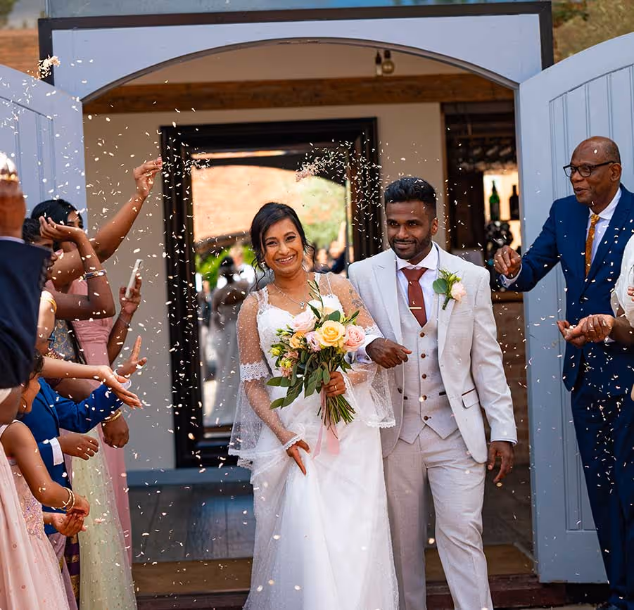 Niro und Suren Wedding picture, celebrate