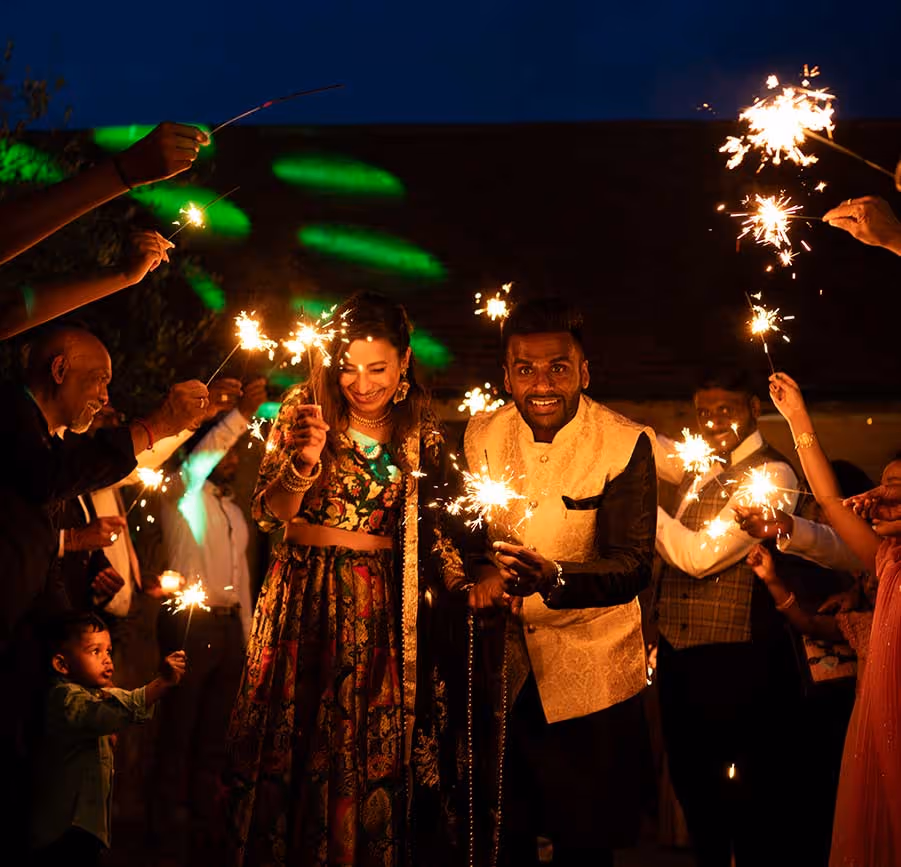 wedding party picture, Suren and Niro