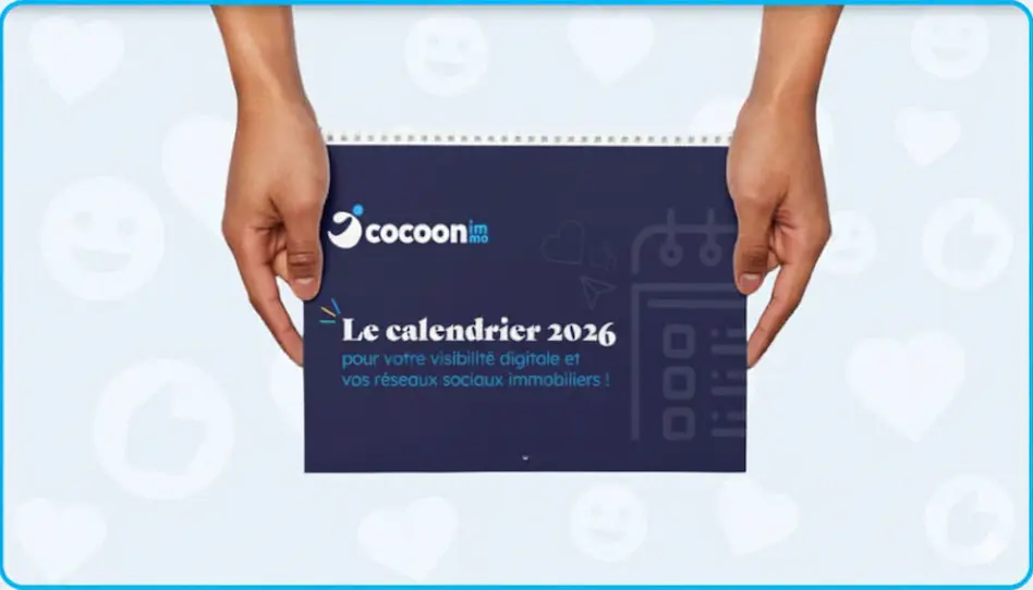 calendrier réseaux sociaux immobilier 2026