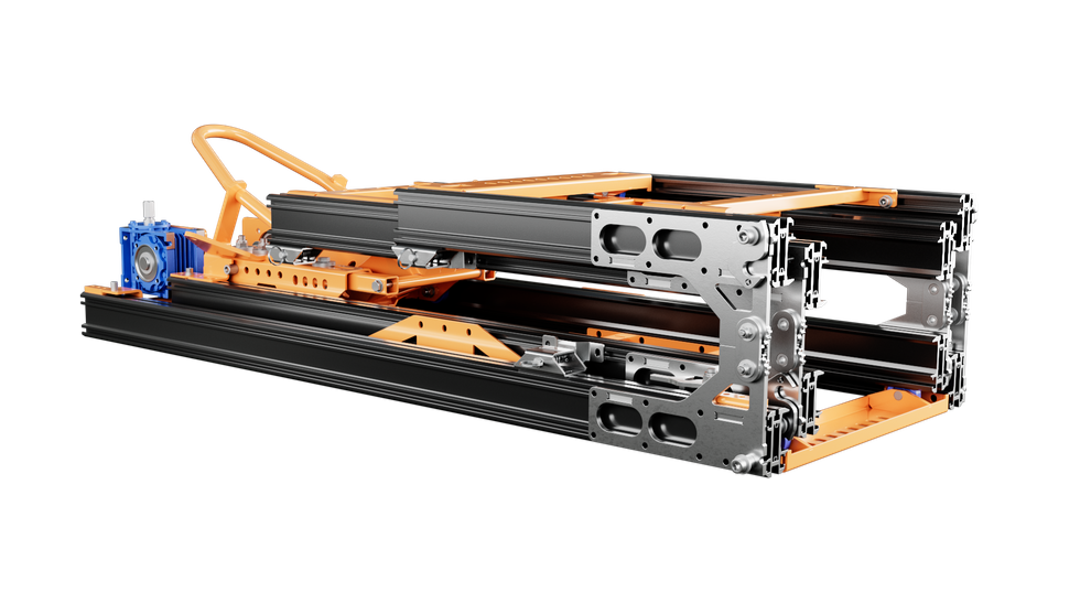 Rampe d'accès pliable Neo-Dyne AUN 250 entraînée par perceuse sans fil