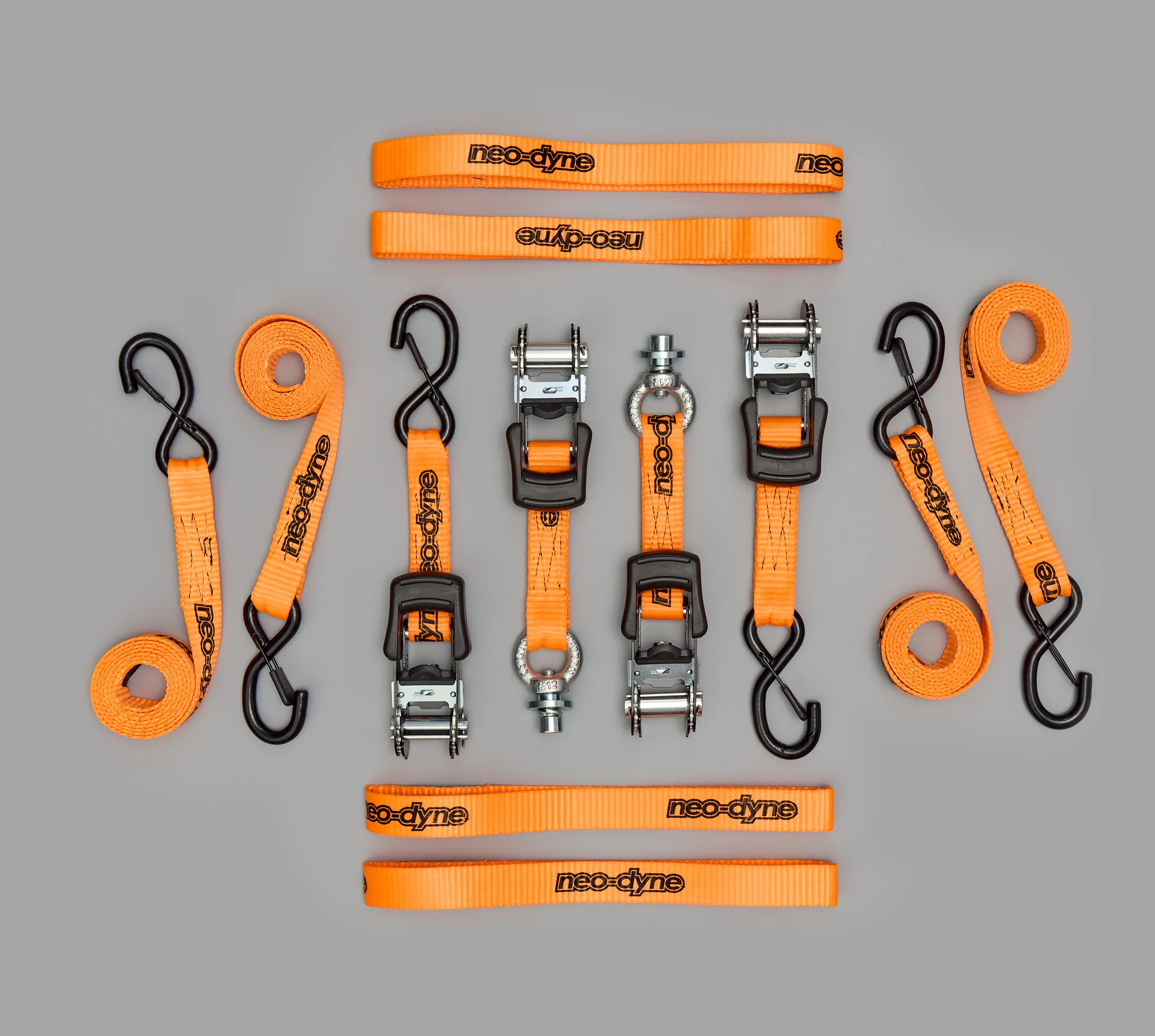 Kit de sangles à cliquet AC-030 pour bloque-roues Neo-Dyne et Alien Ramp