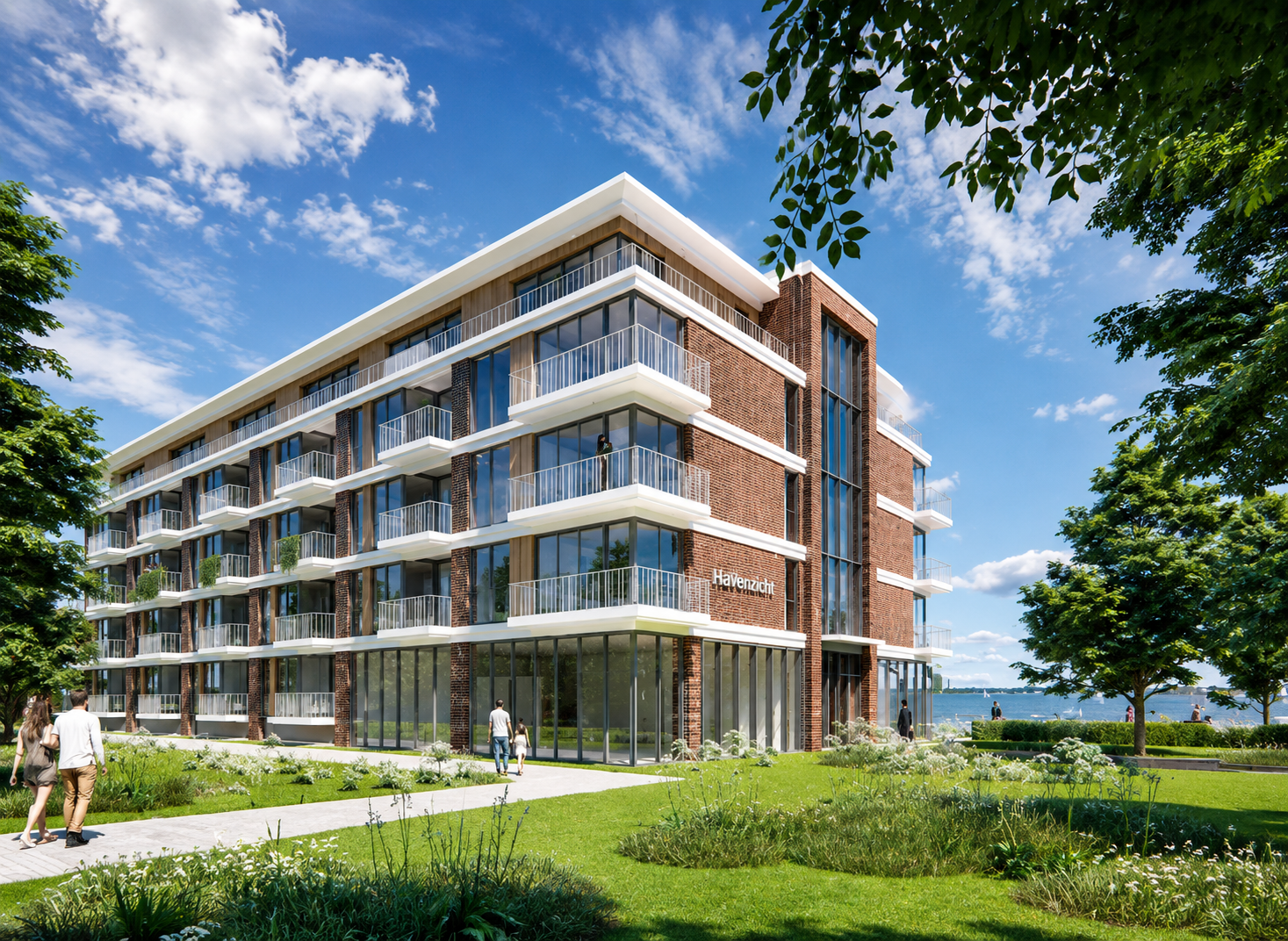 Project, Nieuwbouw appartementencomplex Rembrandt