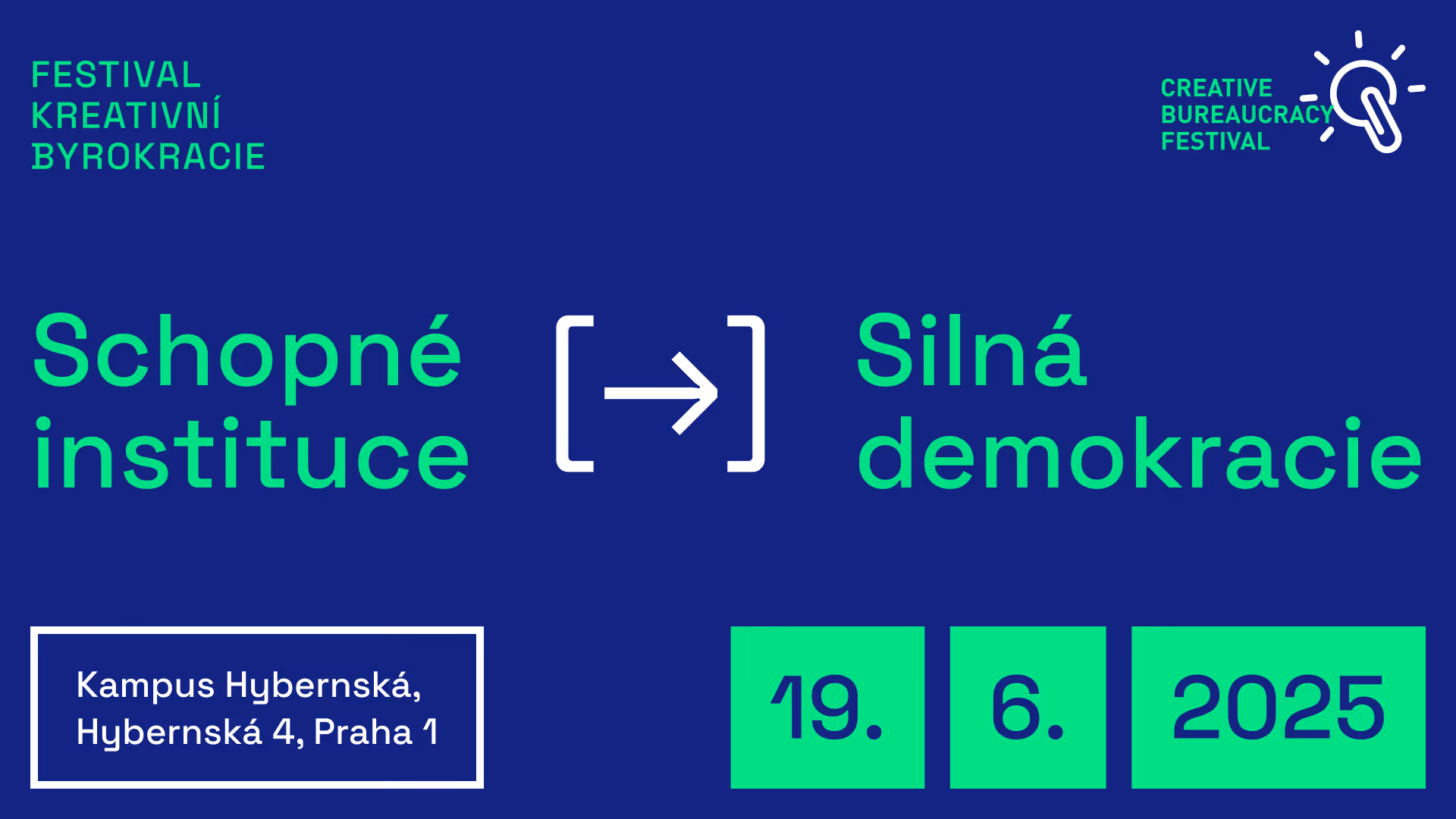 Festival kreativní byrokracie 2025