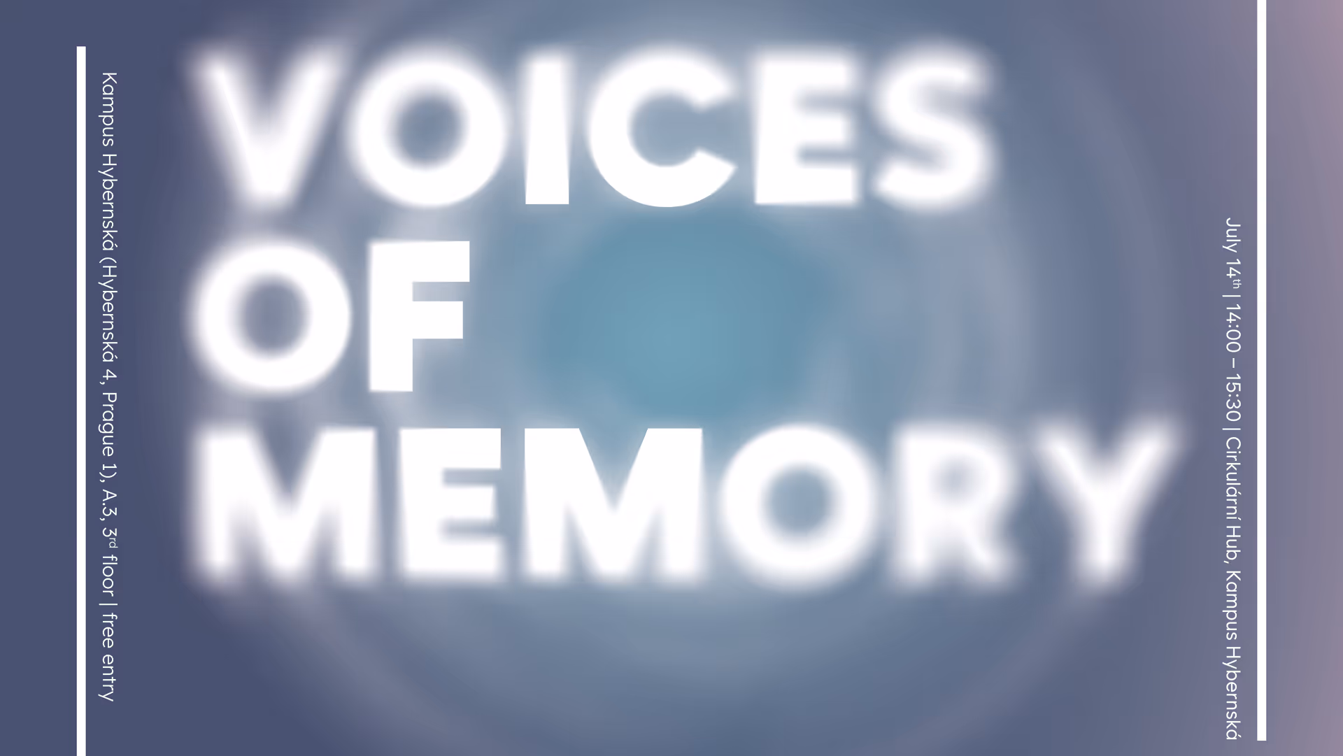 Art exhibition: Voices of Memory