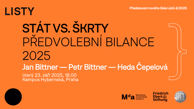 Stát versus Škrty. Předvolební bilance 2025 | Debata