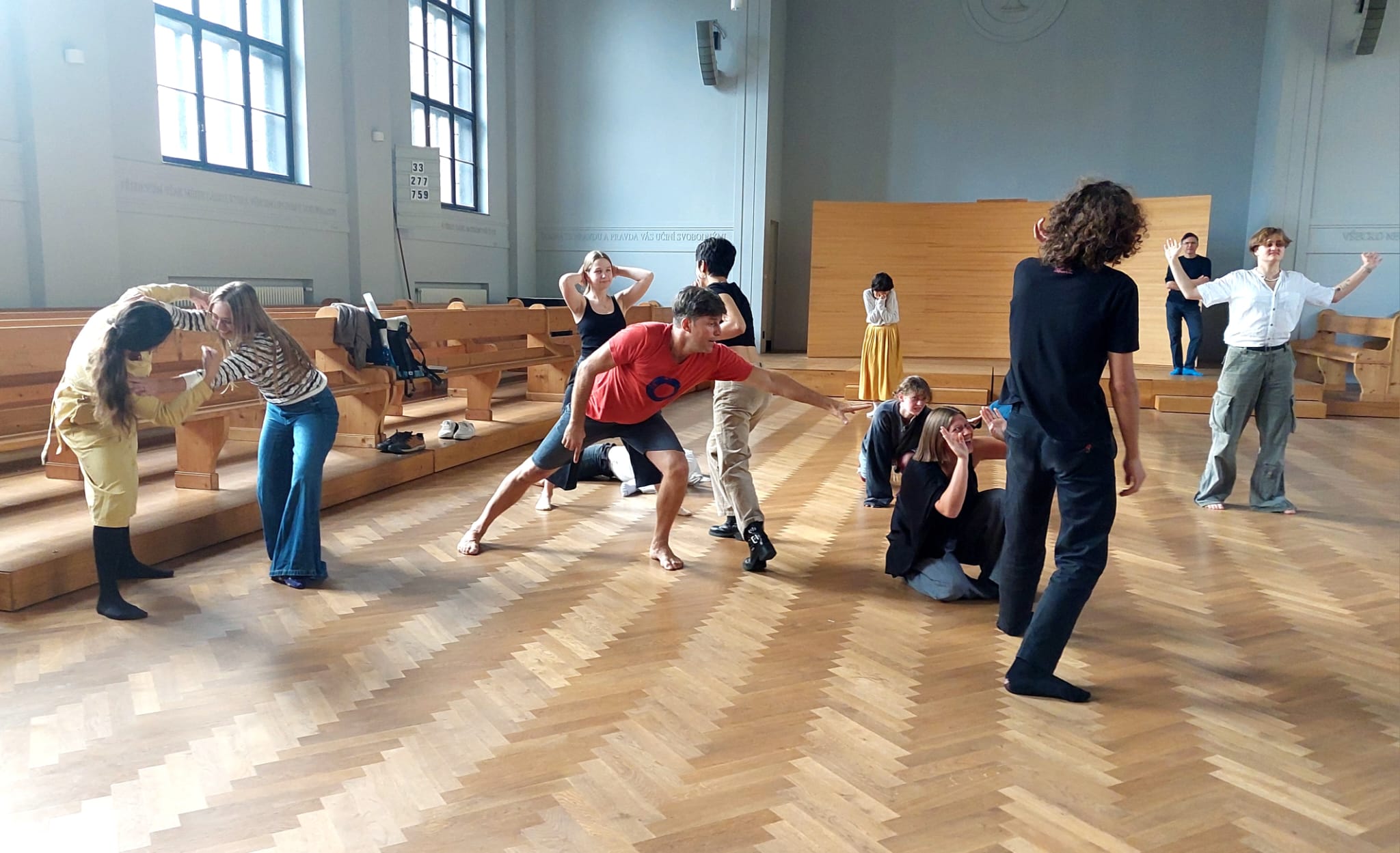 Workshop fyzického divadla s Romanem Horákem