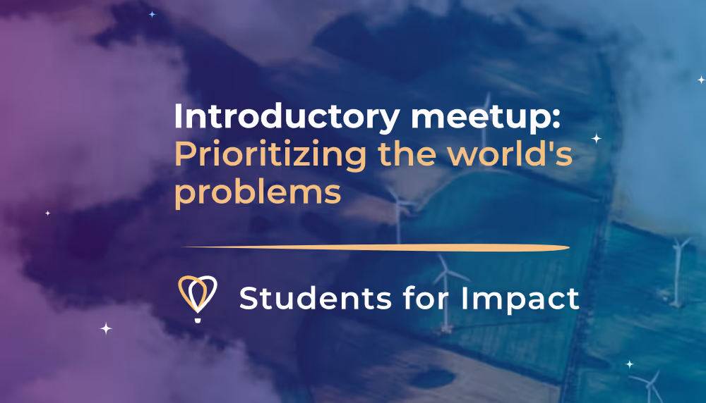 Students for Impact: Introducy session
