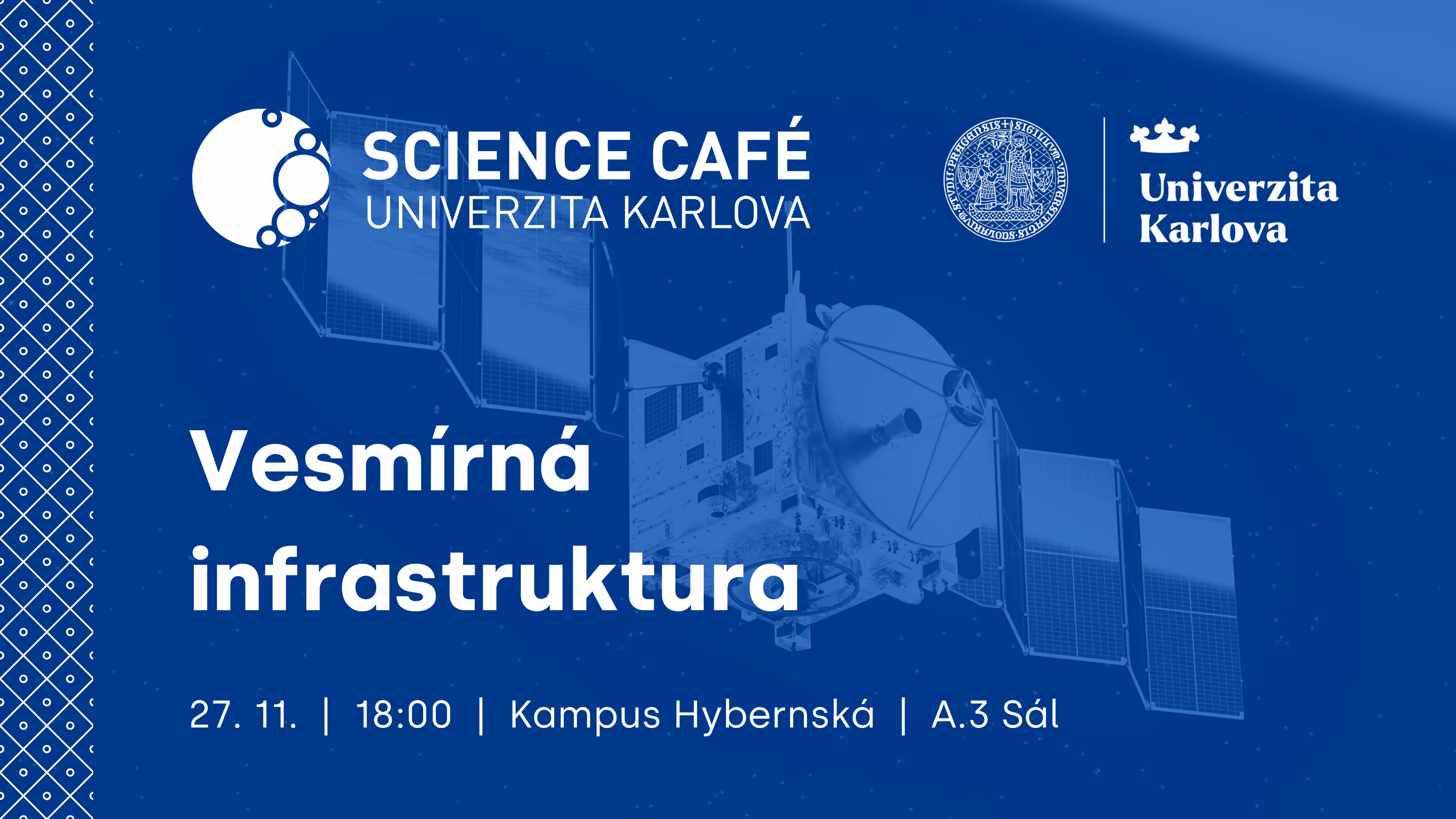 Science Café UK: Vesmírná infrastruktura