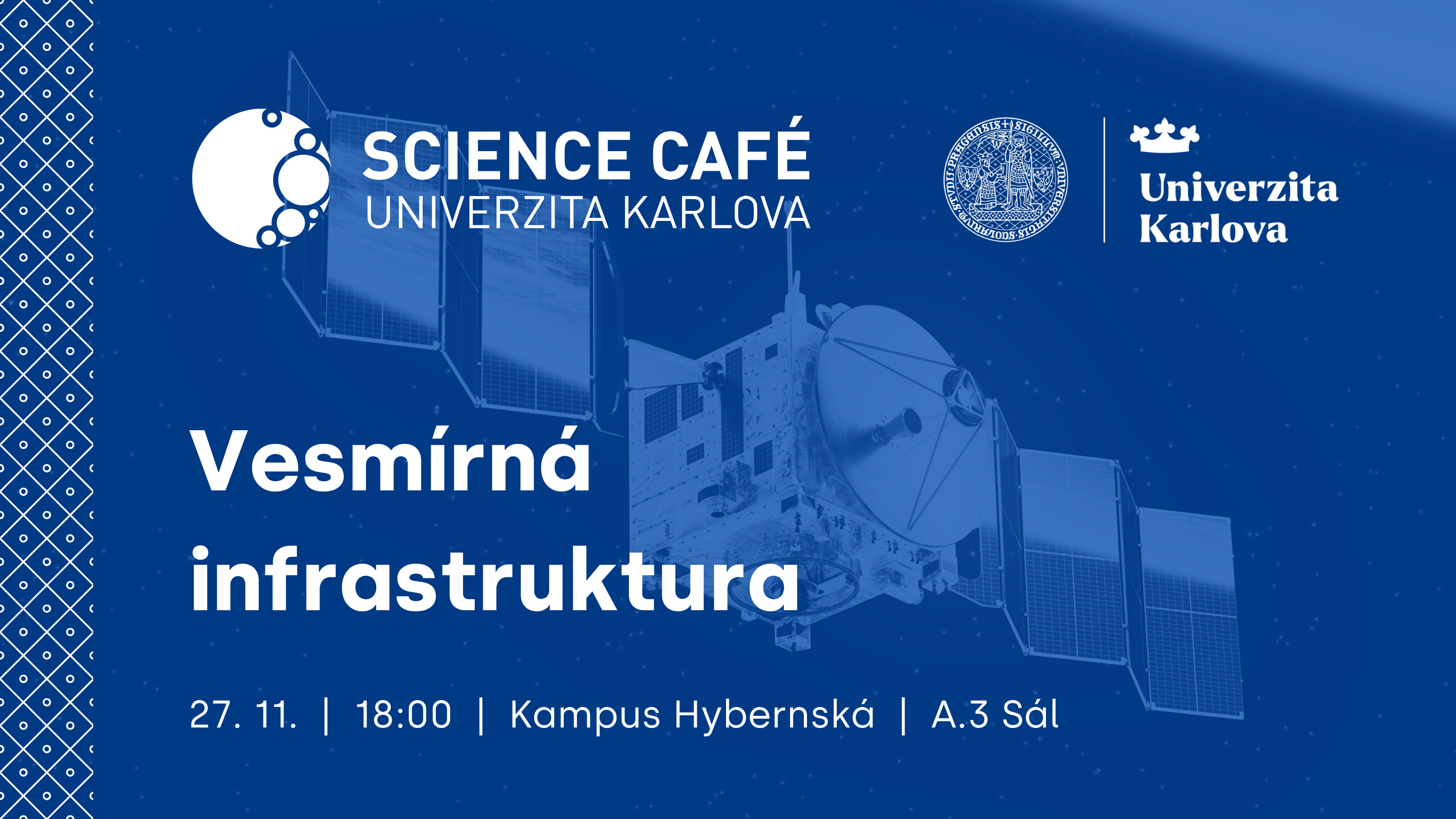 Science Café UK: Vesmírná infrastruktura