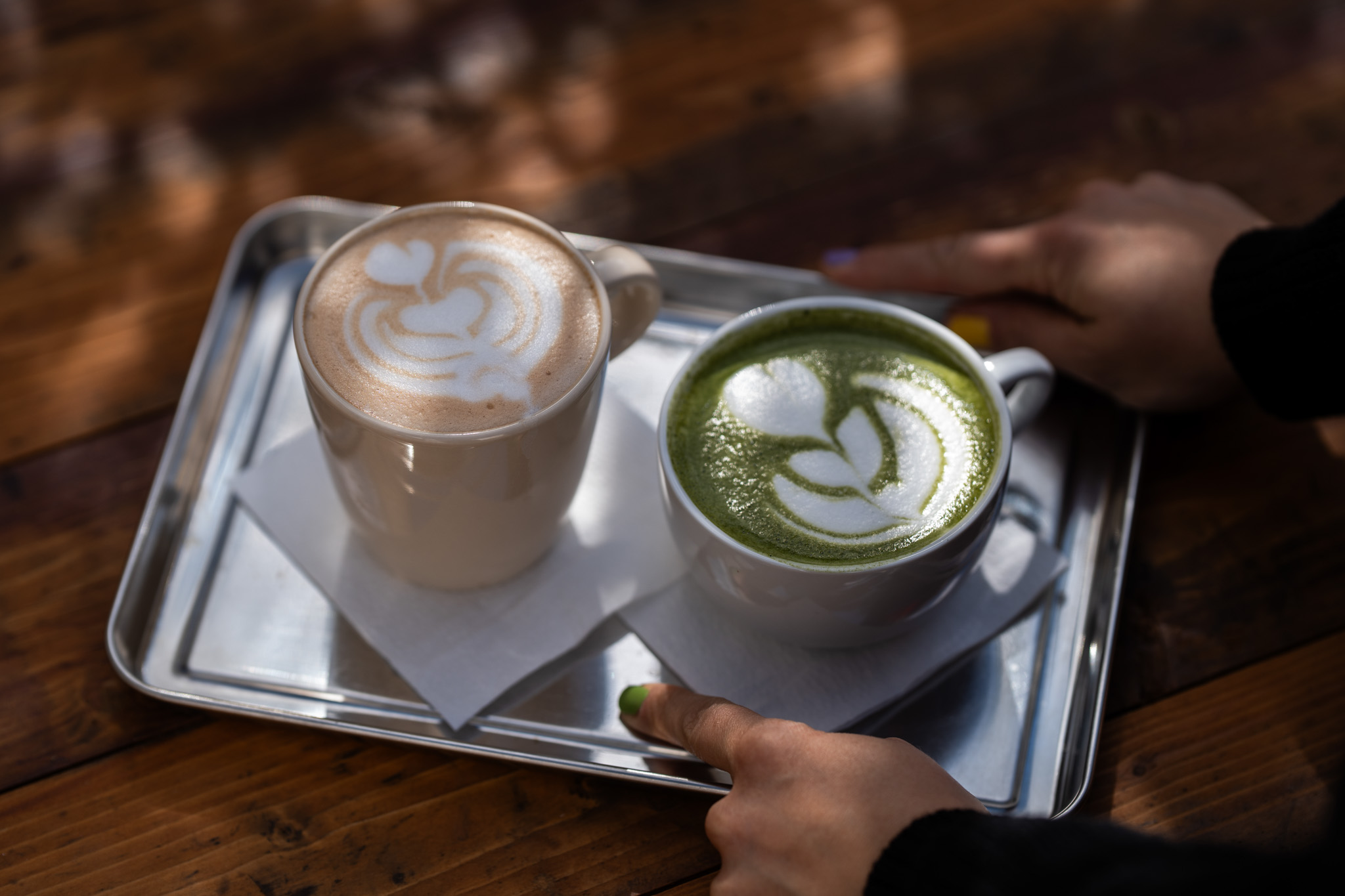 Sugar, coffee, lemonade? Or beer and a sandwich? Our café has something for everybody