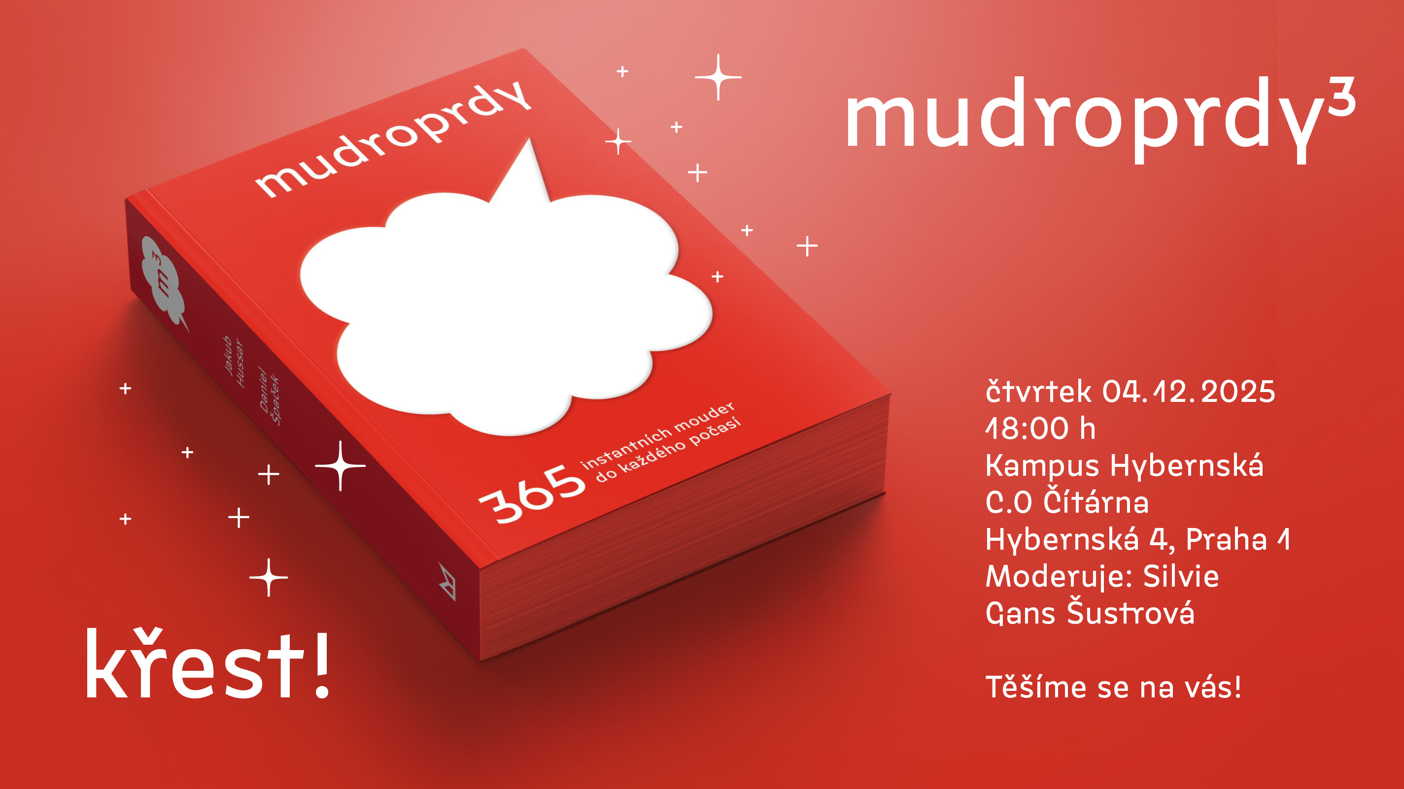 Mudroprdy 3 | křest knihy!
