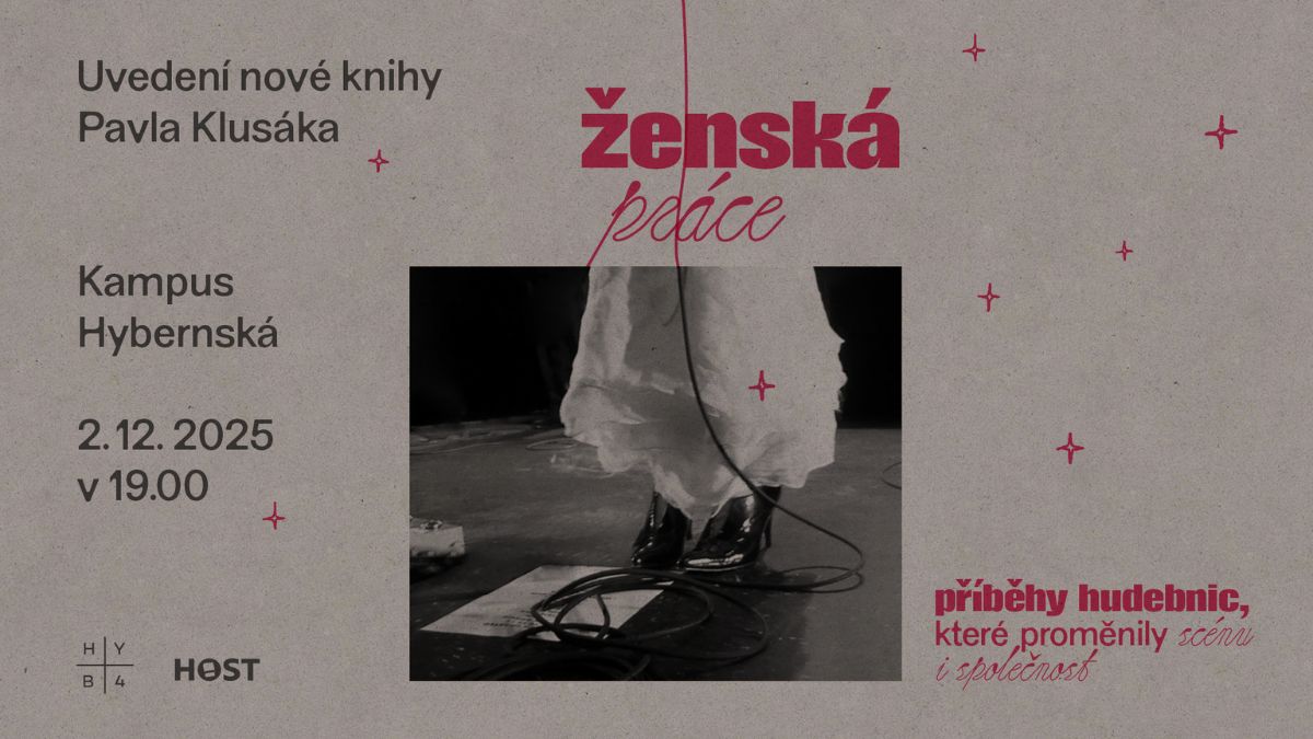 Ženská práce – uvedení knihy Pavla Klusáka