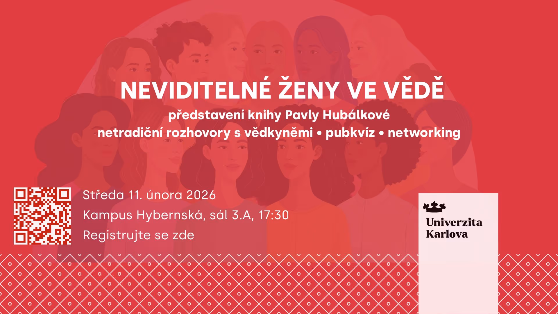 Představení knihy Neviditelné ženy ve vědě