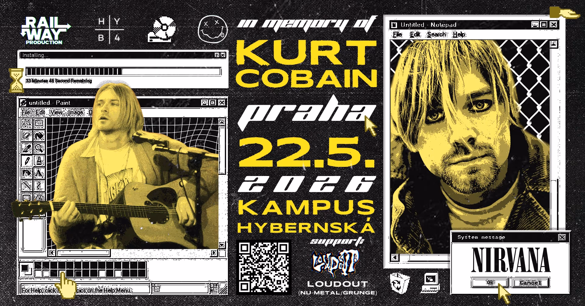 In memory of KURT COBAIN