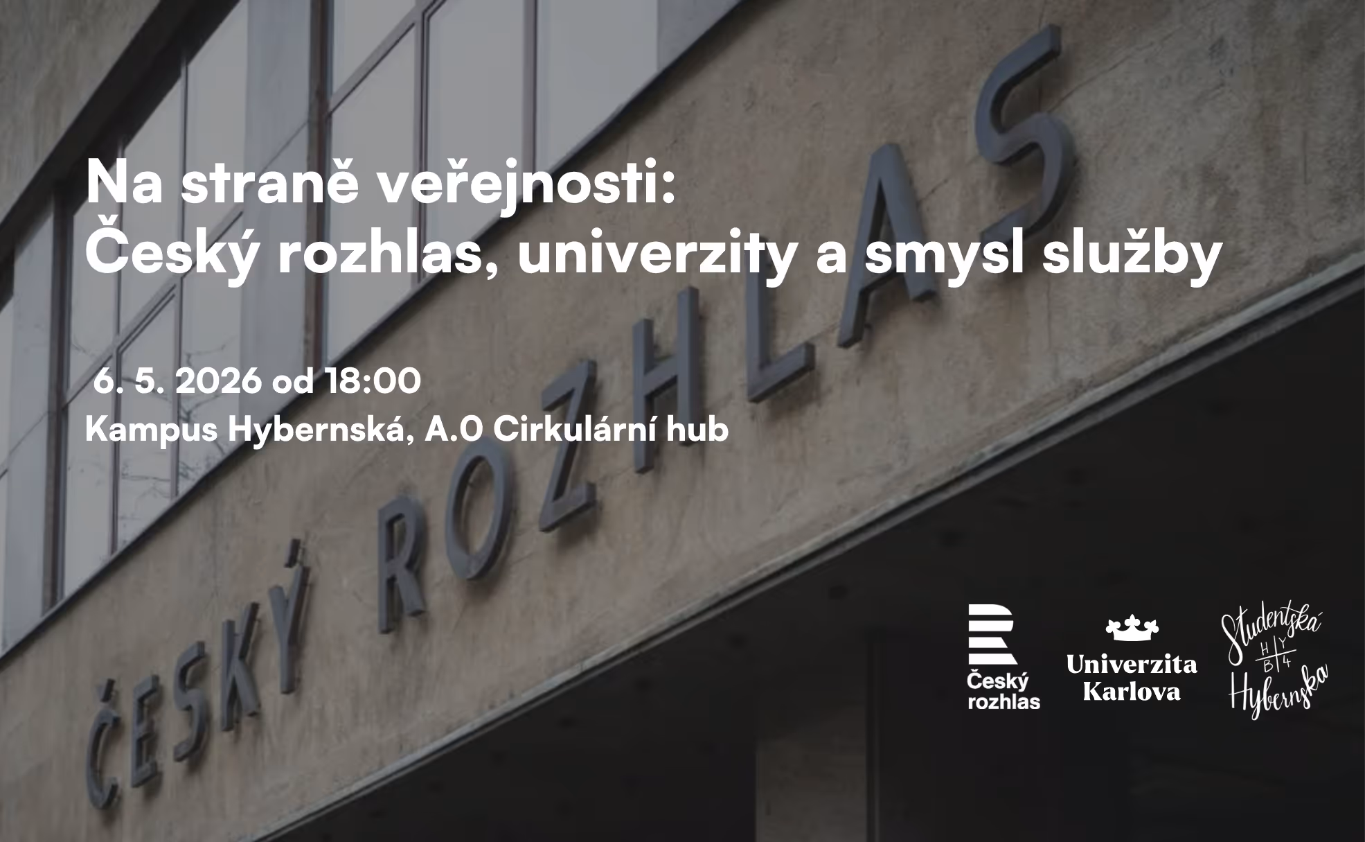Na straně veřejnosti: Český rozhlas, univerzity a smysl služby