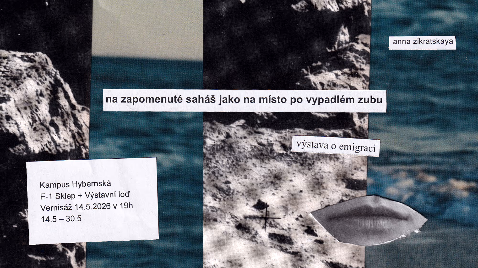 You touch the forgotten as if it were a gap from a lost tooth: the exhibit about emigration