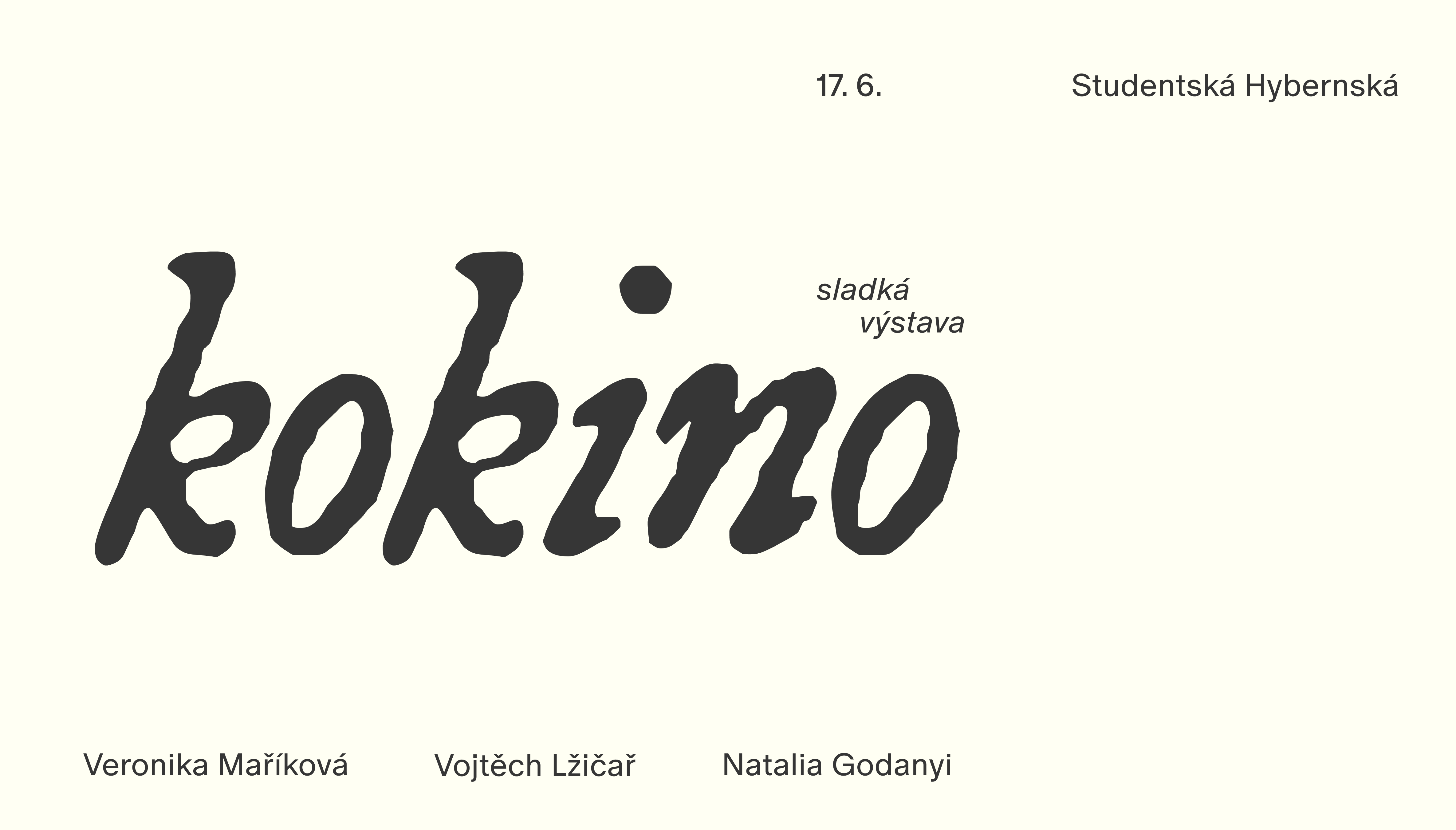 KOKINO - výstava UMPRUM