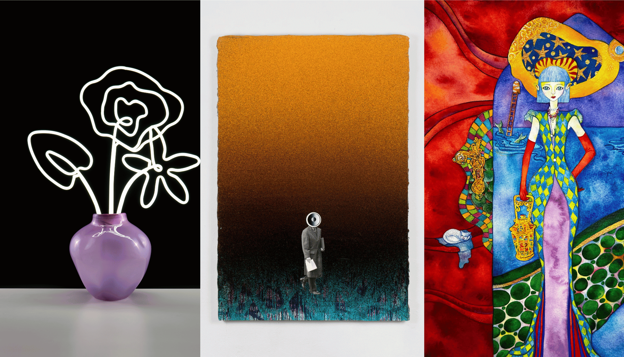 Prague Art Week v HYB4 Galerii: Třetí krajina Vladimíra Houdka a Open Studio hongkongských rezidentů