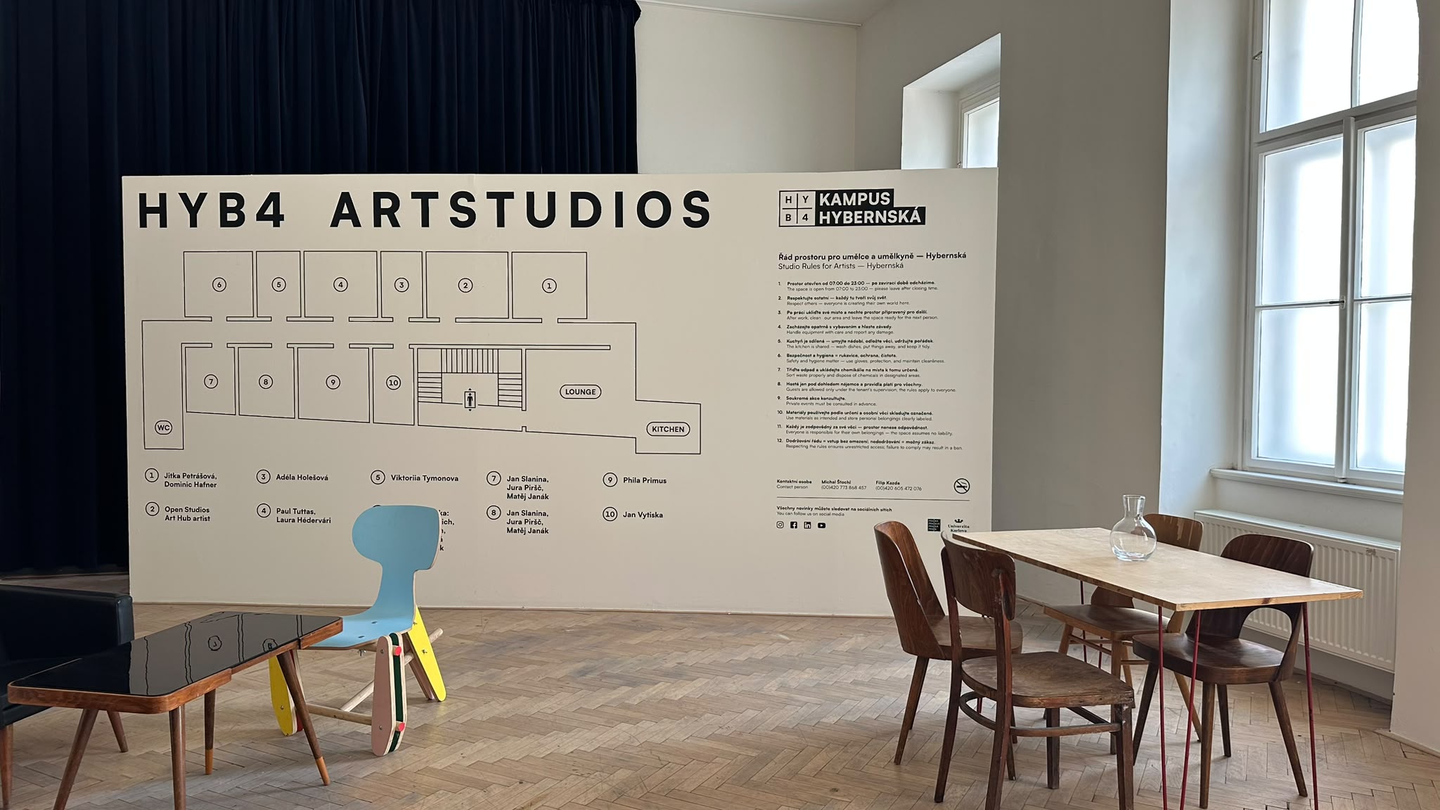 HYB4 Galerie: Otevřené ateliéry HYB4 Art Studios