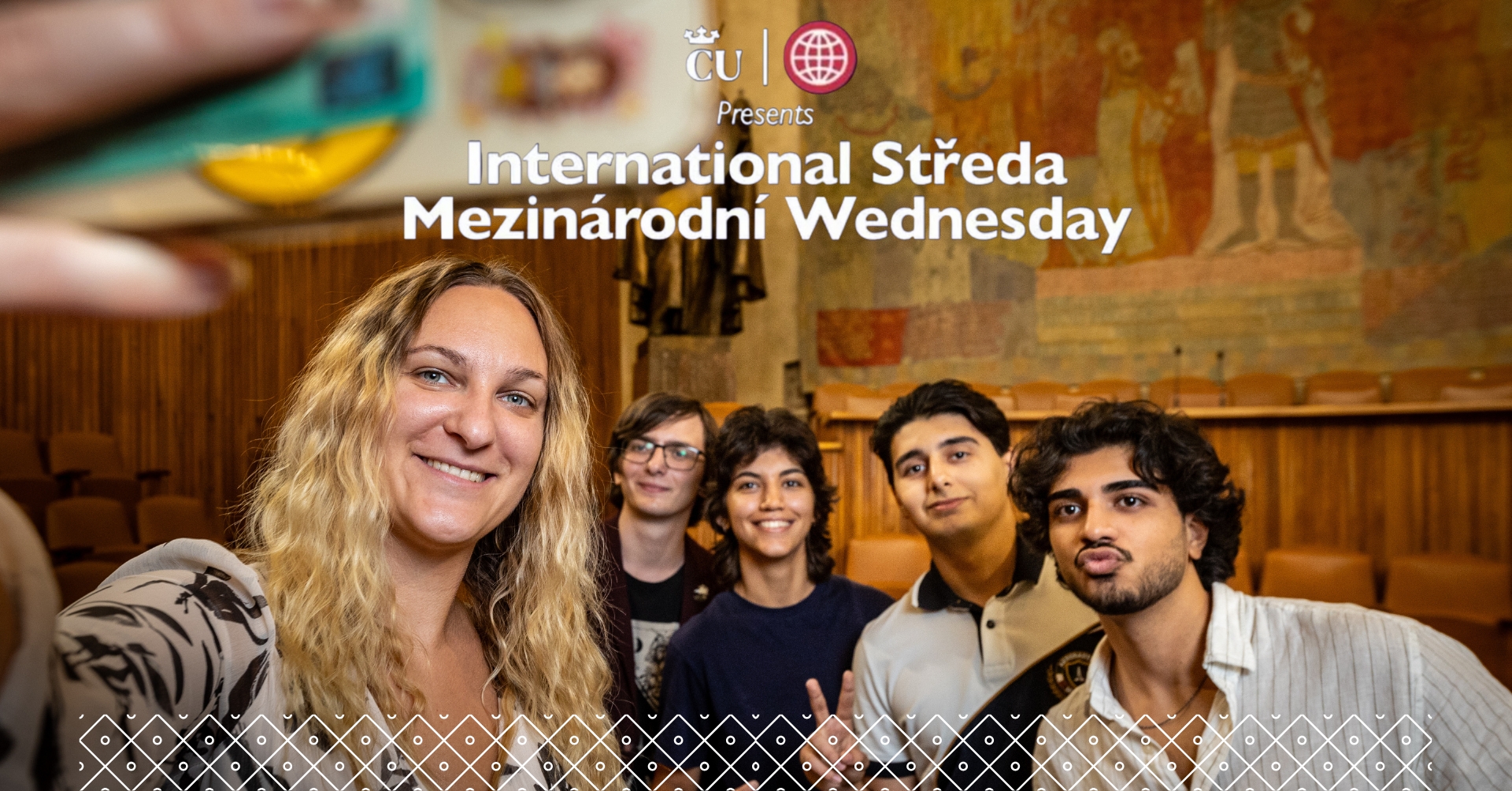 International středa, Mezinárodní Wednesday//International Potluck Dinner
