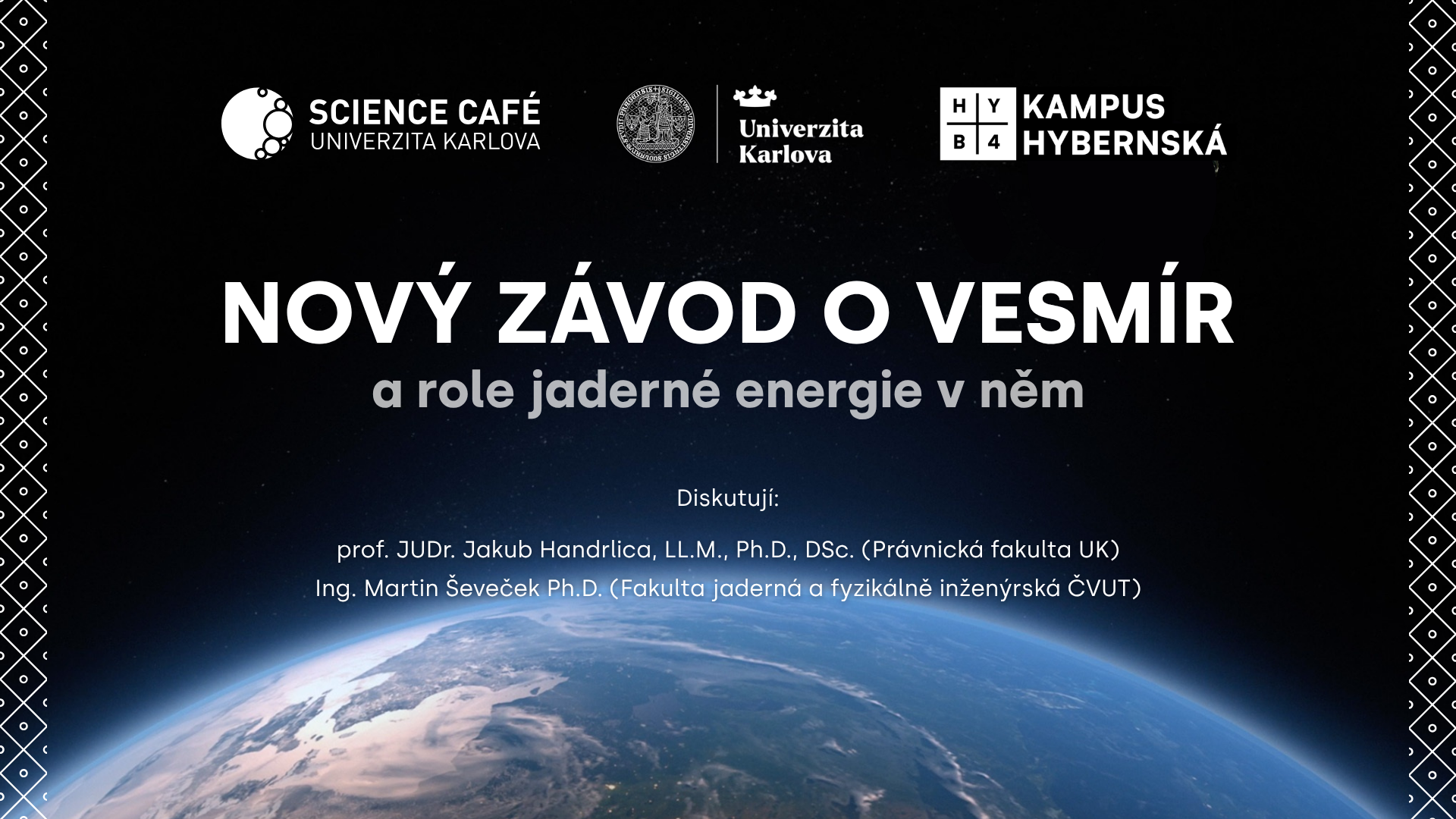 Science Café UK | Nový závod o vesmír: jakou roli v něm hraje jaderná energie?