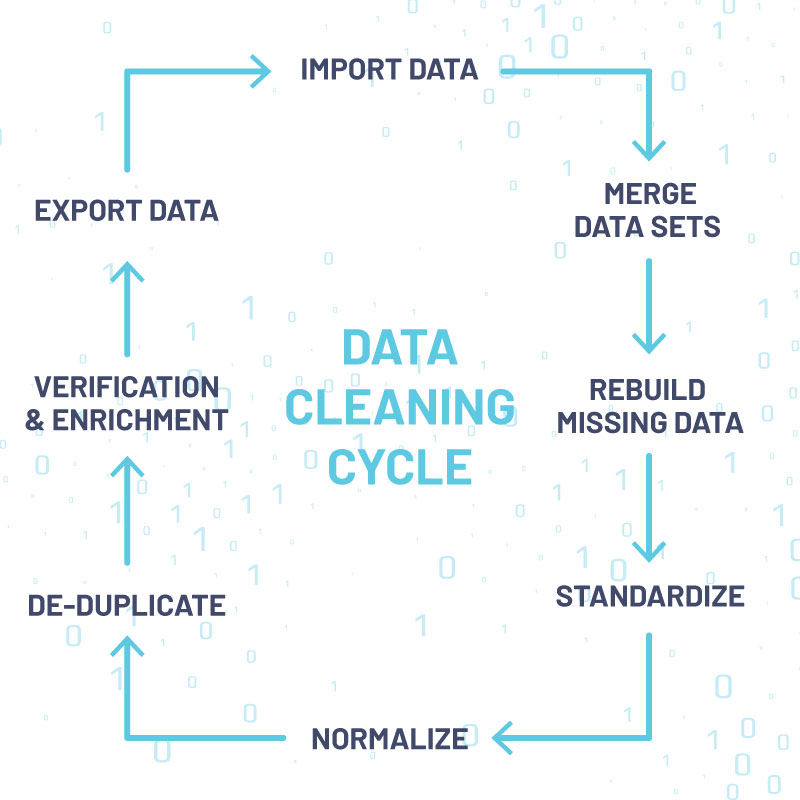 The data cleaning cycle