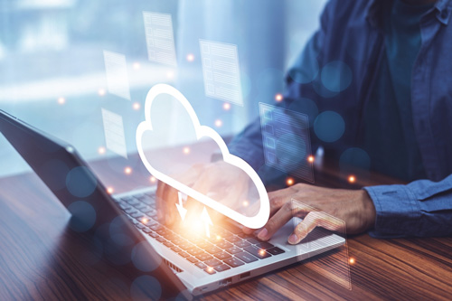 Laptop cloud computing