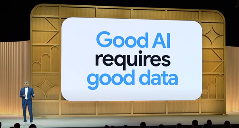 AI requires good data to achieve good results