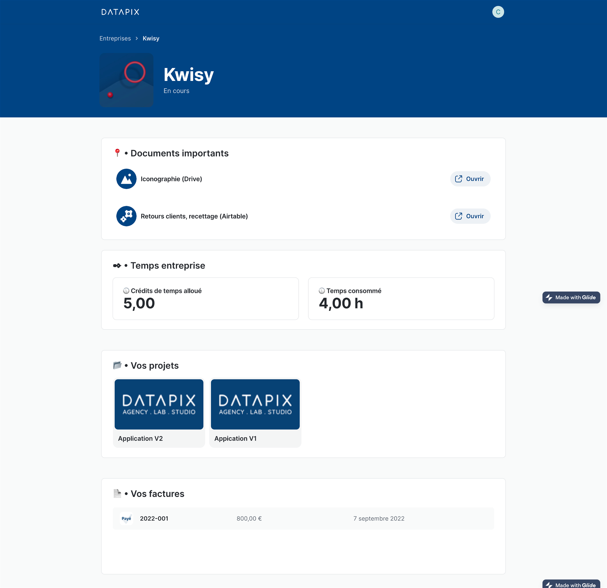 Portail client, Partager des fichiers et ressources utiles
