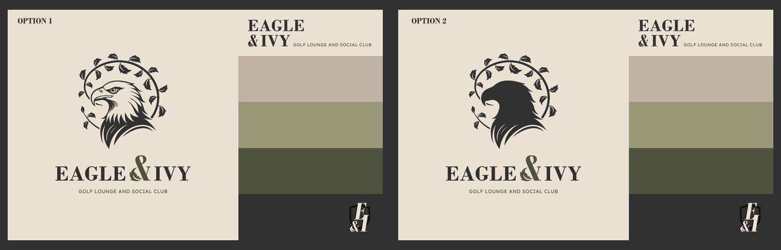 Two refined logo directions