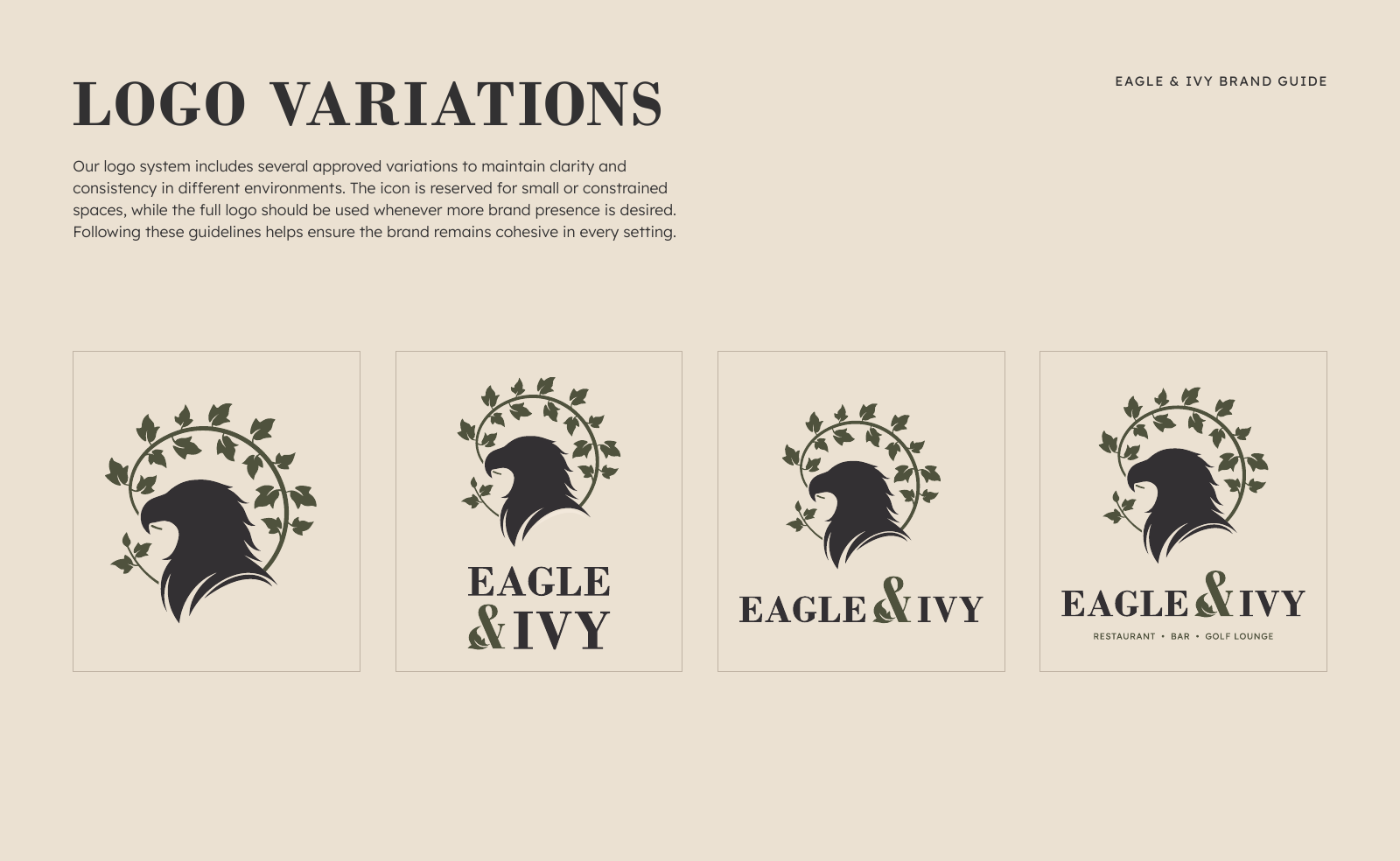 Logo variations