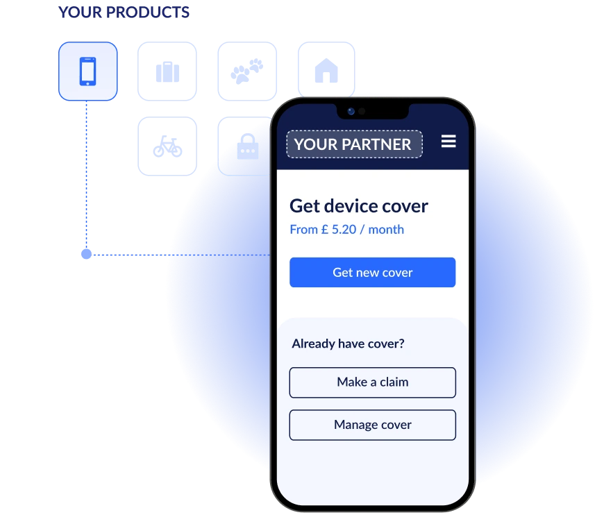 An image displaying the sales portal on Root's insurance platform