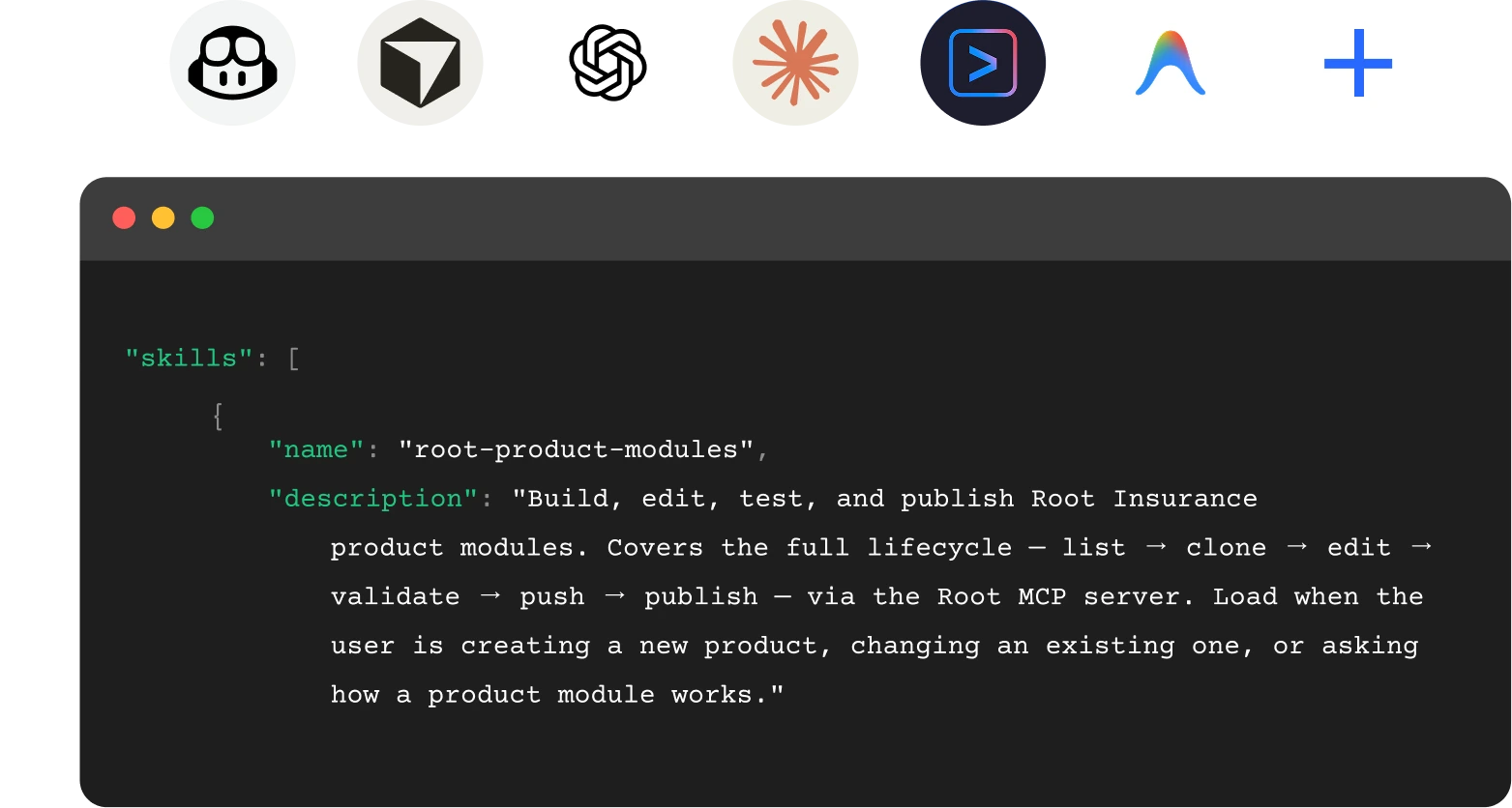 Root's AI-native product builder MCP server