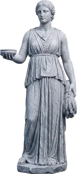 Estátua da Deusa Fides