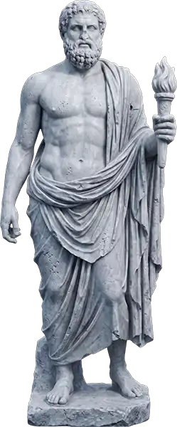 Estátua do Deus Prometeu