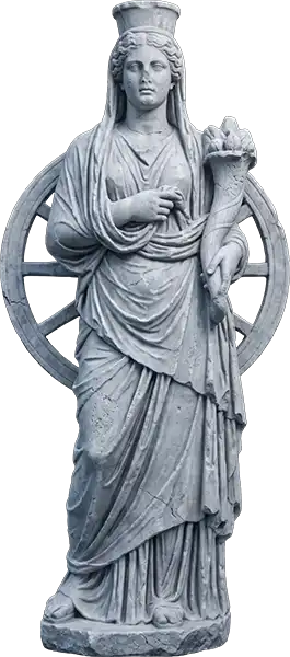 Estátua da Deusa Fortuna