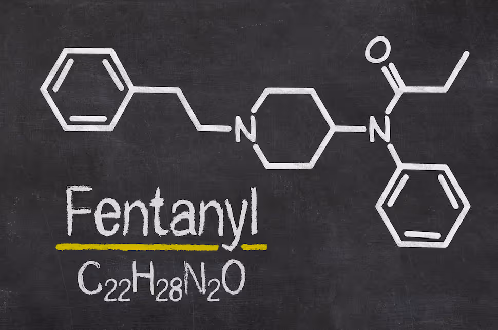 Fentanyl chemical structure