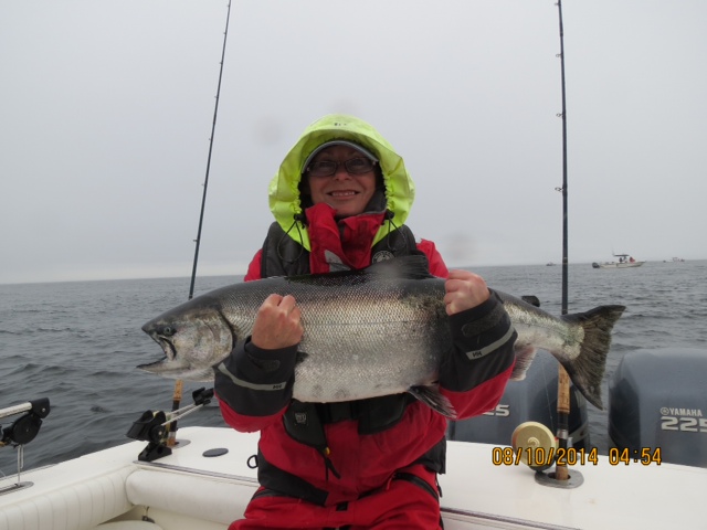 * Jollean Hancen and a beauty Chinook! 