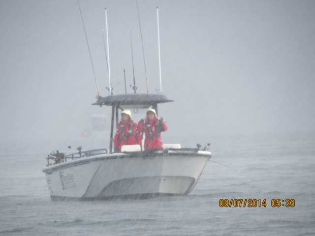 * Cohoe Point thunder showers. 