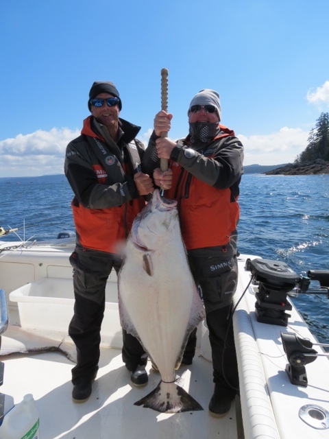 * Strong chicken Halibut for Terry Lageman and Paulo Pessoa. 