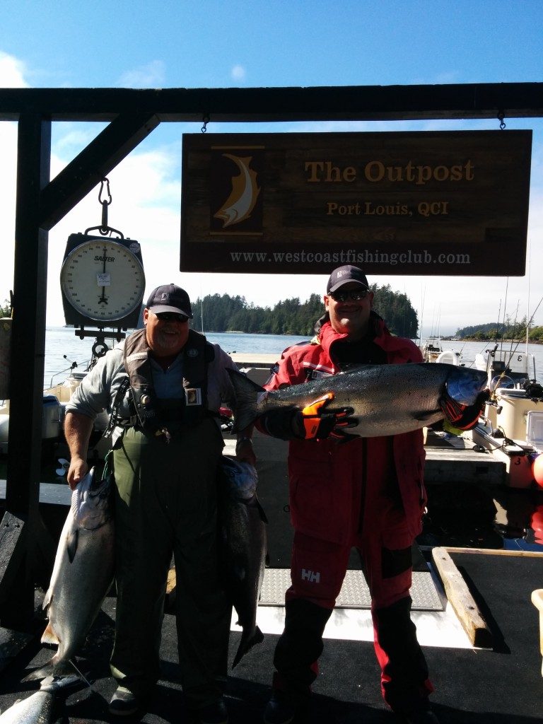 A pair of 28's for Roland and a fat 35lbs for Jeff.