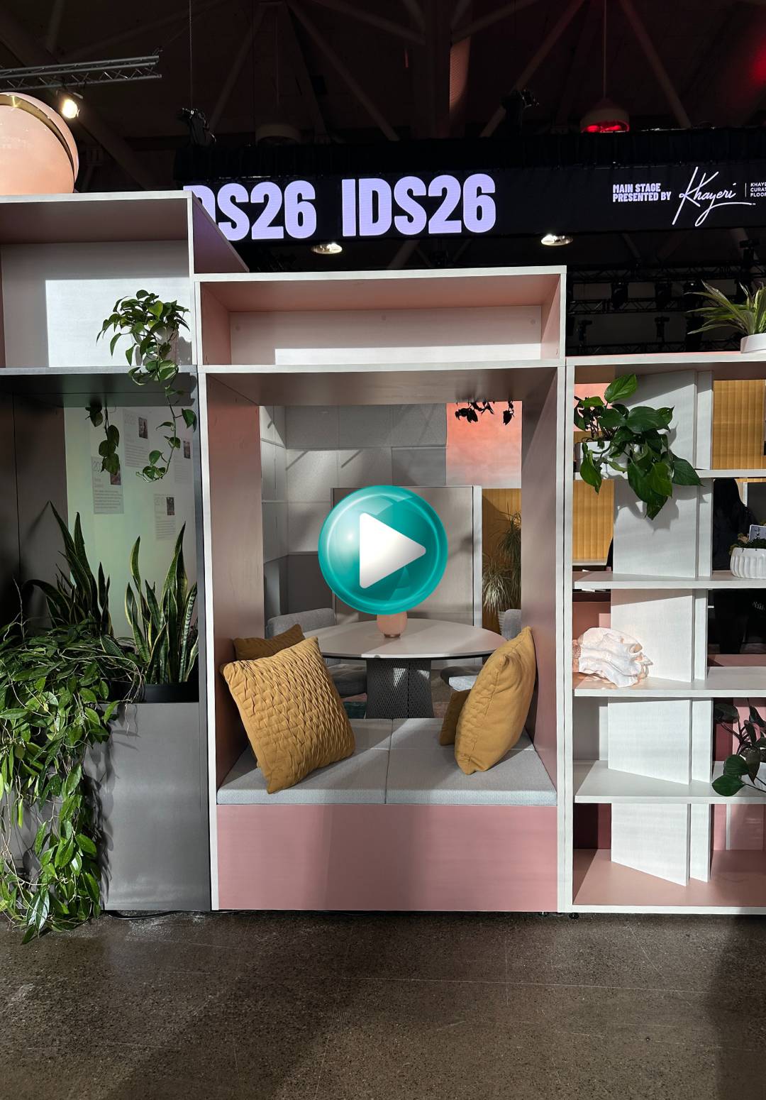 Syllable's video image for meLo at Interior Design Show Toronto 2024