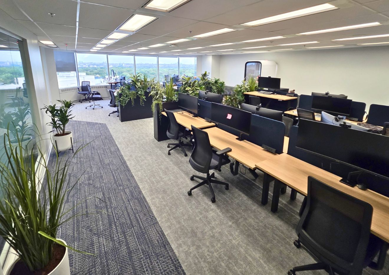 A workplace designed to bring people back together. This Toronto office combines collaboration, focus, hospitality and flexibility in one destination. Informed by the company's global offices but distinctly its own, the space gives employees a reason to come in and supports culture, connection and future growth.