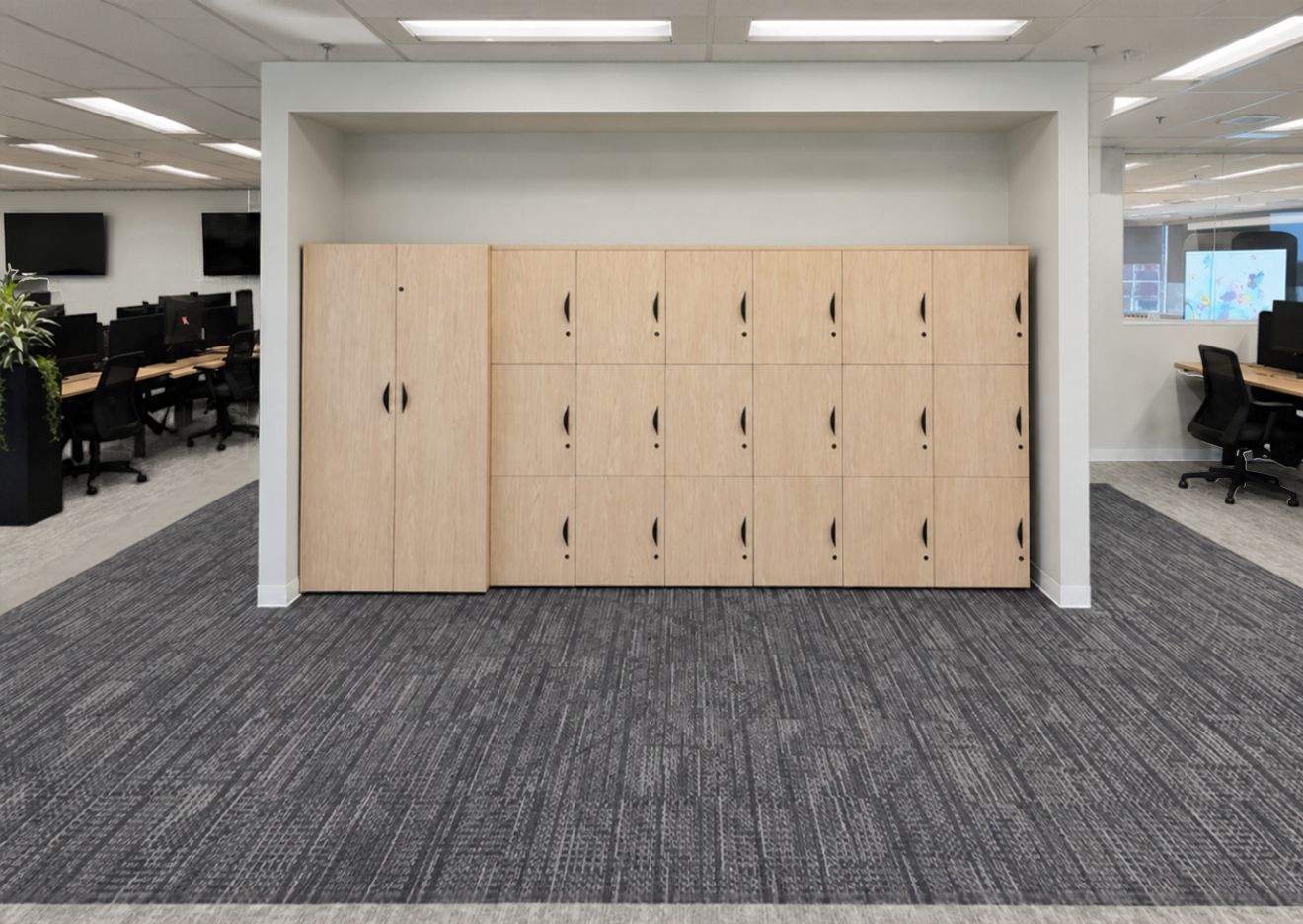 A workplace designed to bring people back together. This Toronto office combines collaboration, focus, hospitality and flexibility in one destination. Informed by the company's global offices but distinctly its own, the space gives employees a reason to come in and supports culture, connection and future growth.