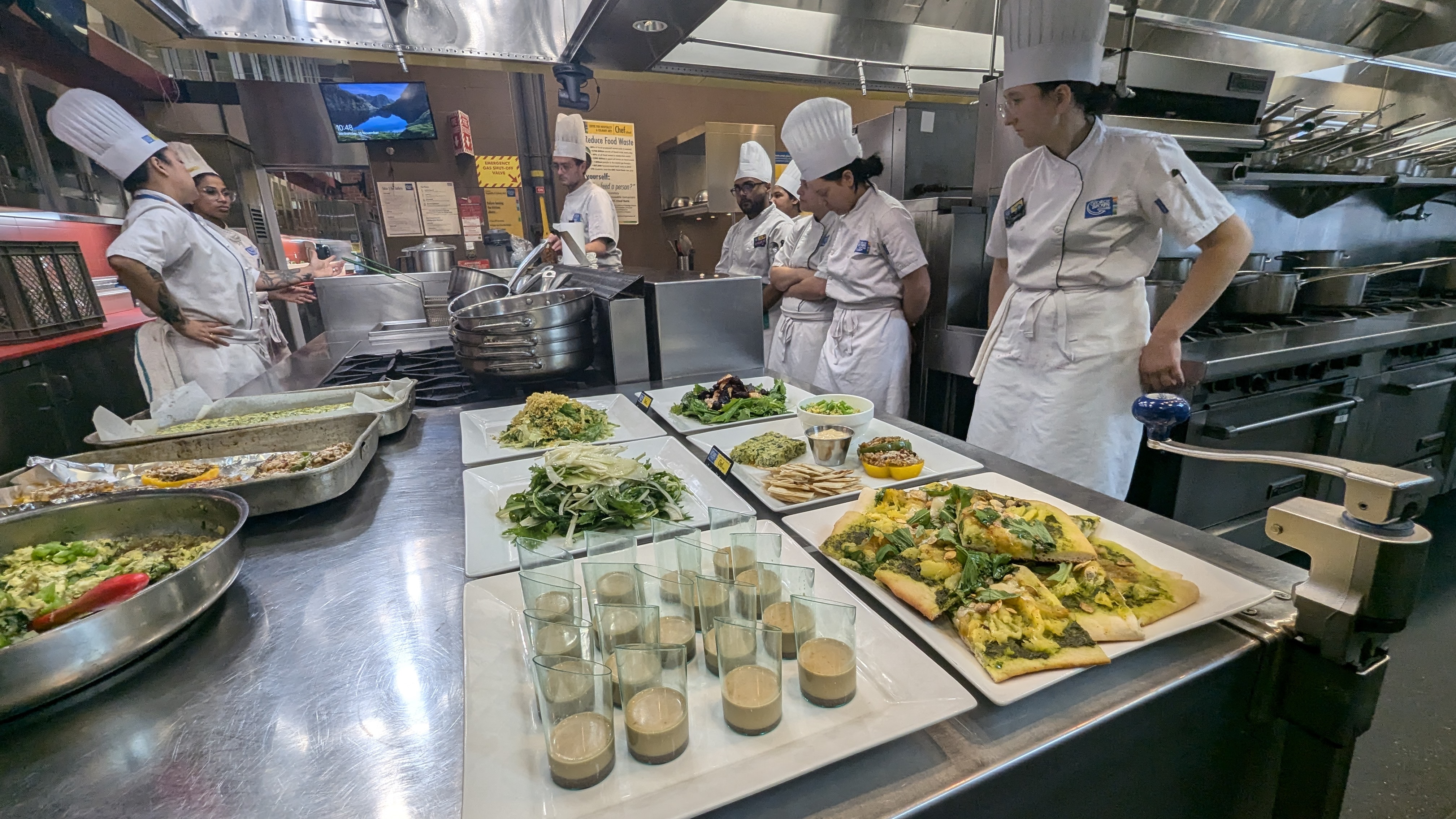 Freshly prepared food at a Zawadi Connections gathering