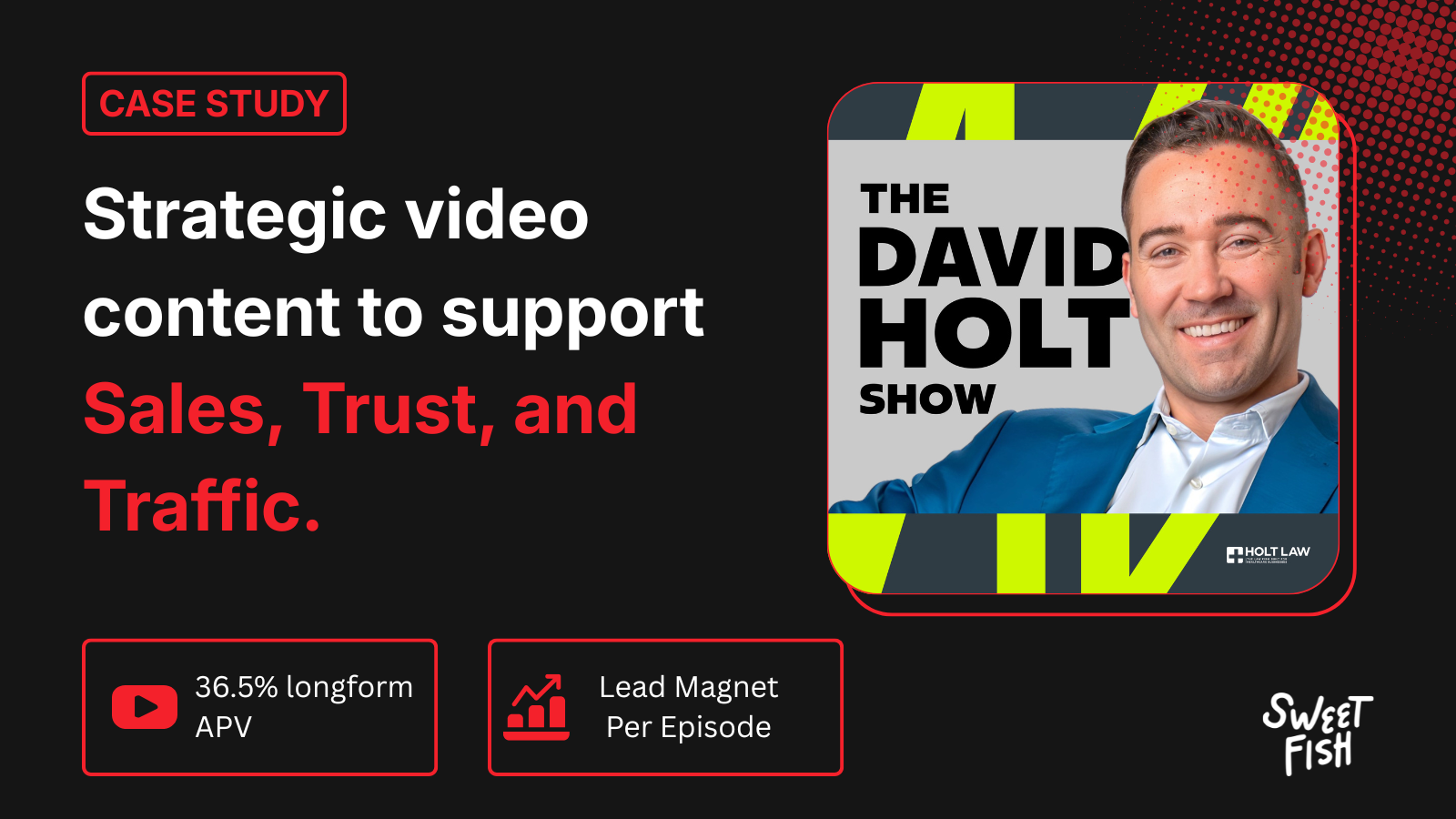 How Holt Law Uses Strategic Video Content to Support Sales, Trust, and Traffic