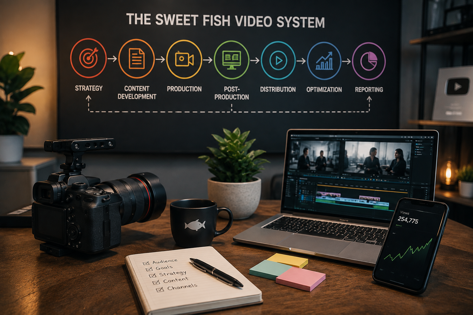 The Sweet Fish Video System: How We Create and Grow B2B Video Content