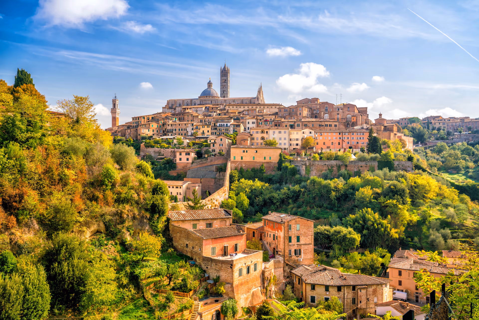 Immagine di un paesaggio a Firenze in Toscana.